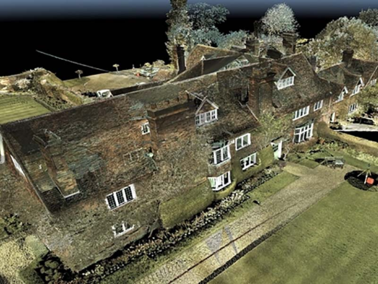 3d laser scanning of property slider