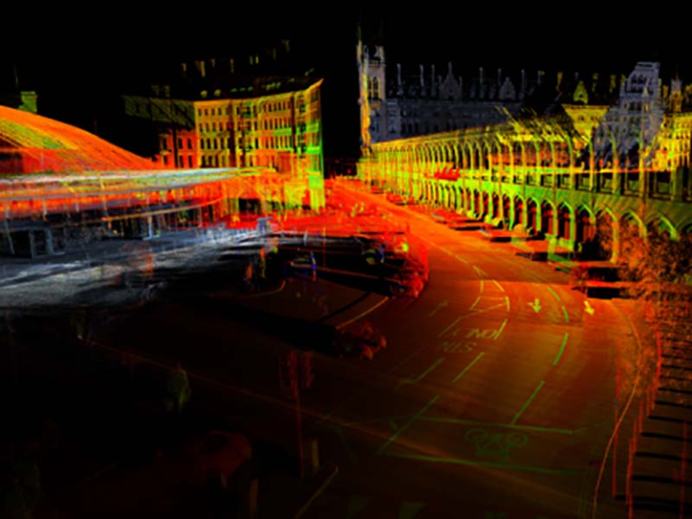 Laser point clouds header