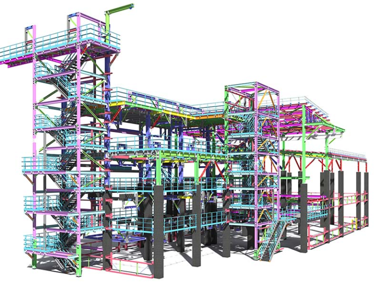 Scan to bim terrain surveys