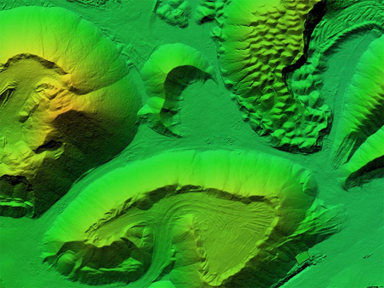 Uav surveying software slider