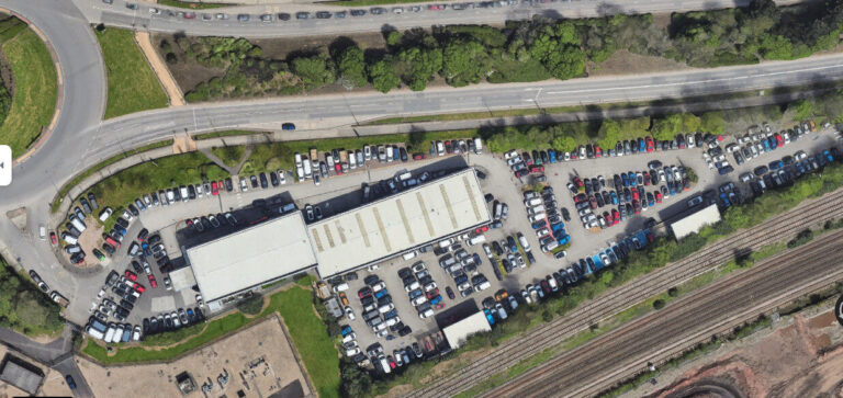 Measuredbuildingsurveyofcardealershipbirmingham